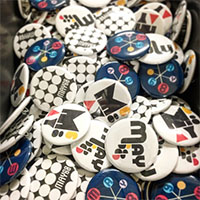 low minimum buttons and pins